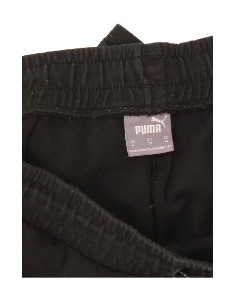 PUMA Mens Tracksuit Trousers Joggers XL  Black Cotton Vintage Puma and Second-Hand Puma from Messina Hembry 