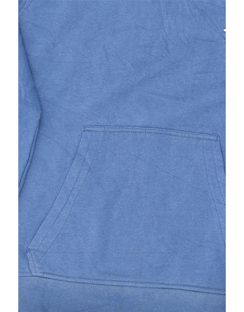 VINTAGE Mens Graphic Hoodie Jumper Large Blue Cotton | Vintage Vintage | Thrift | Second-Hand Vintage | Used Clothing | Messina Hembry 