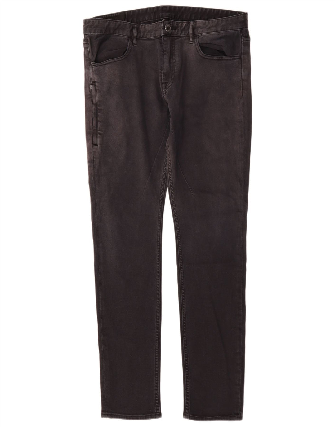 Armani Exchange Mens Slim Jeans W34 L33 Black Cotton