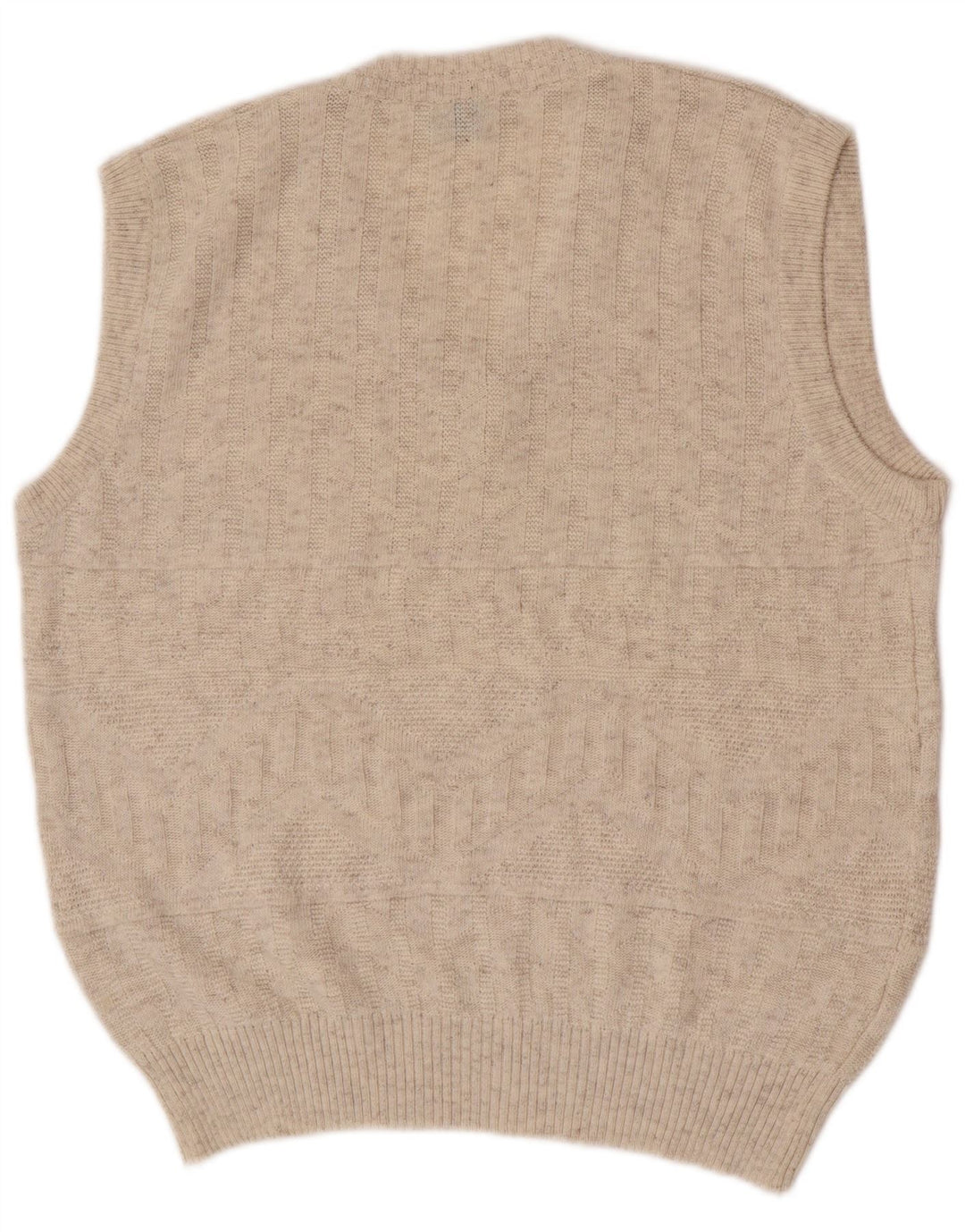 C&A Mens Canda Vest Tank Top Medium Beige Cotton