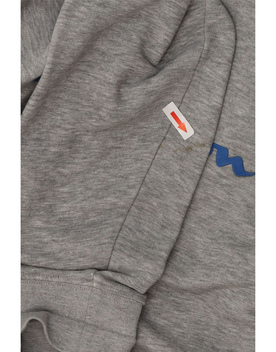 Champion Mens Graphic Hoodie Jumper XL Grey Flecked