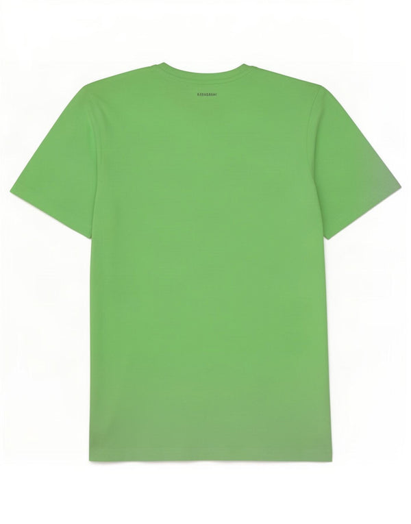 Adidas Mens Aeroready Graphic T-Shirt Top Small Green Cotton