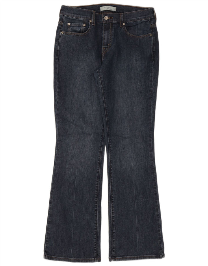 Levi's Womens 515 Bootcut Jeans US 8 Medium W30 L31 Navy Blue Cotton