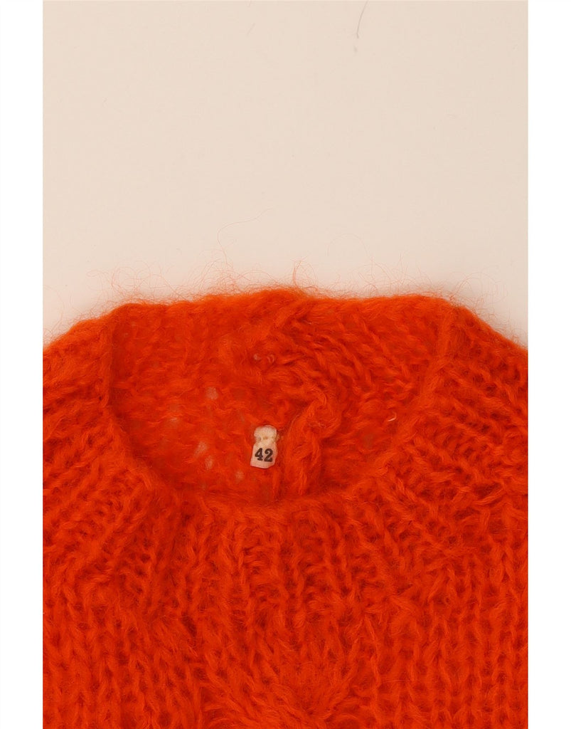 VINTAGE Womens Turtle Neck Jumper Sweater EU 42 Large Red Vintage Vintage and Second-Hand Vintage from Messina Hembry 