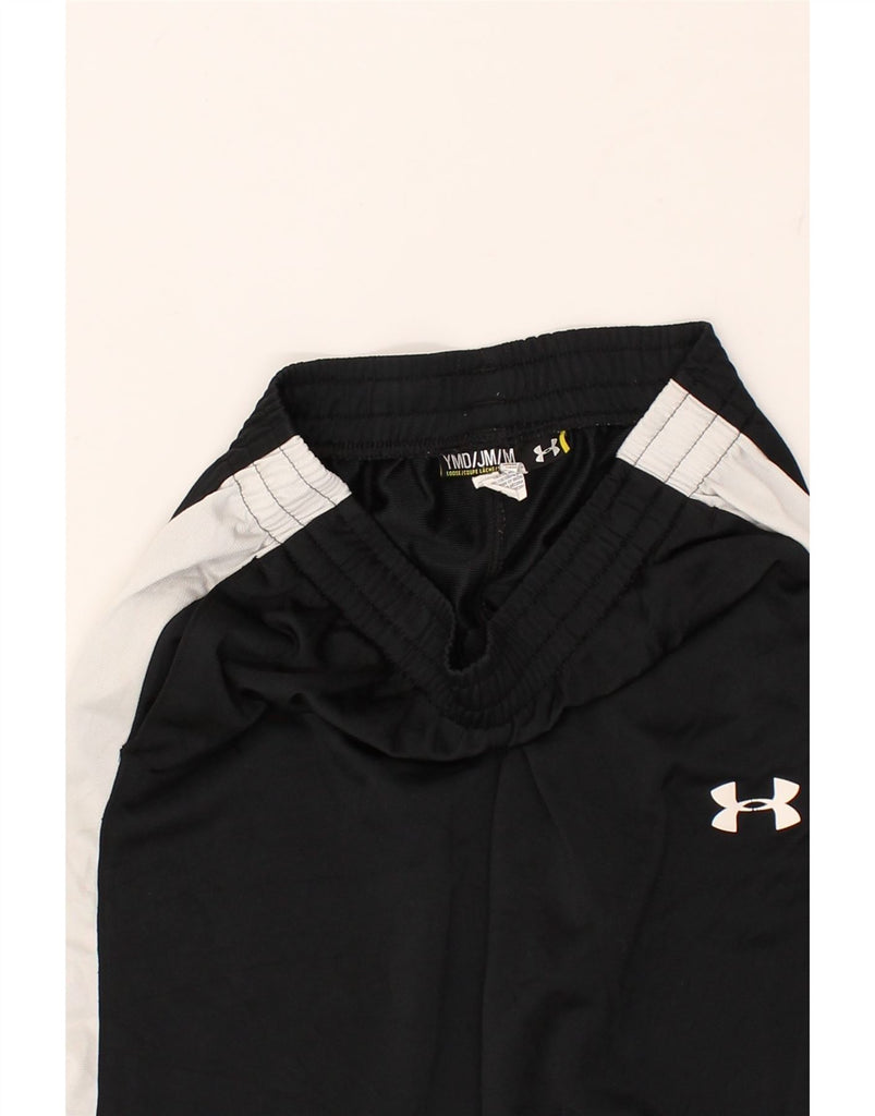 UNDER ARMOUR Boys Graphic Tracksuit Trousers 9-10 Years Medium Black | Vintage Under Armour | Thrift | Second-Hand Under Armour | Used Clothing | Messina Hembry 