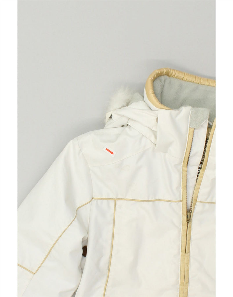 COLMAR Womens Ski Jacket IT 34 2XS White | Vintage Colmar | Thrift | Second-Hand Colmar | Used Clothing | Messina Hembry 