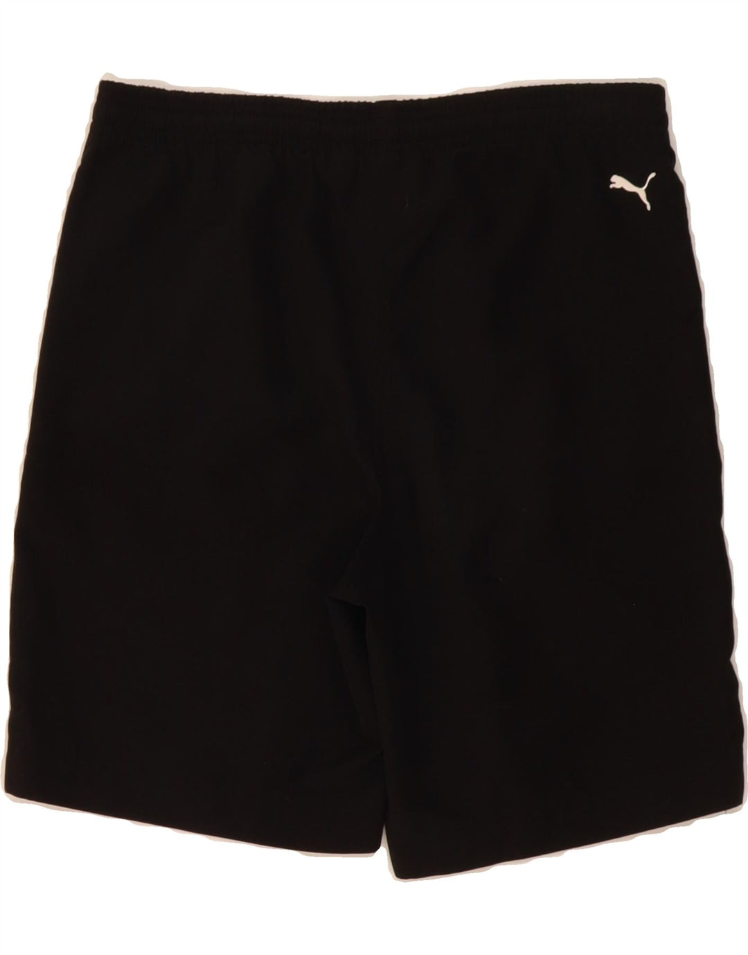 PUMA Boys Sport Shorts 9-10 Years  Black Polyester Vintage Puma and Second-Hand Puma from Messina Hembry 