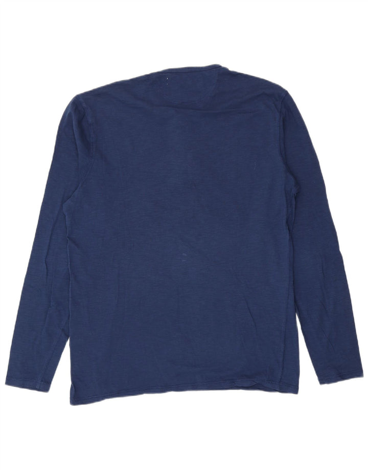 Levi's Mens Standard Fit Top Long Sleeve Large Blue Cotton
