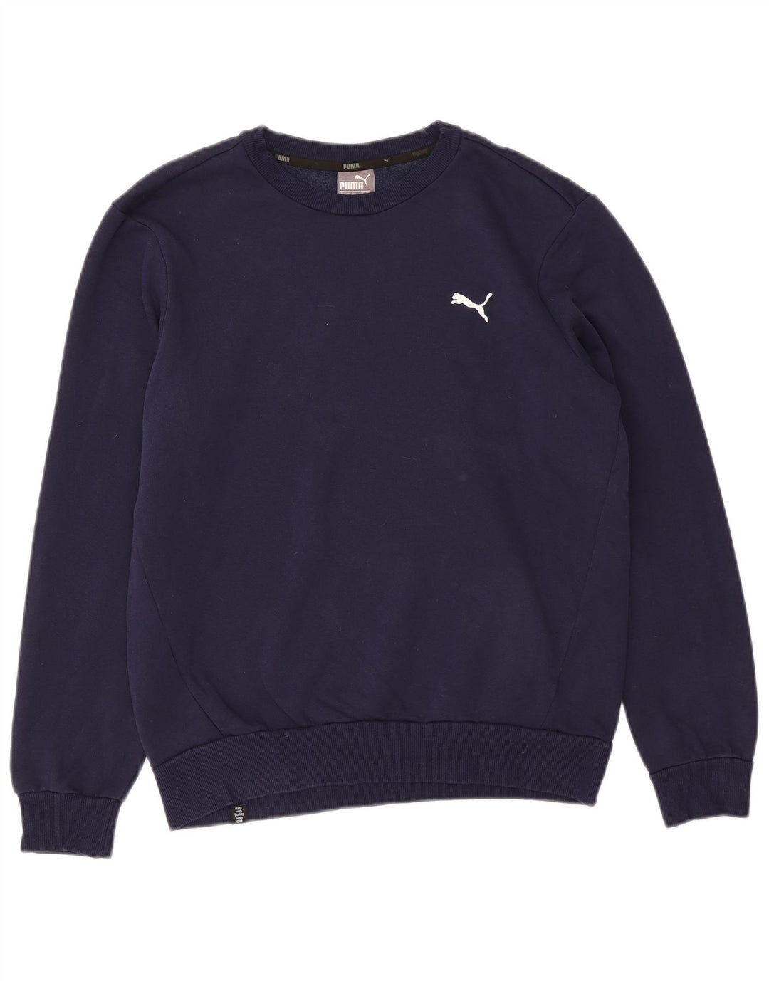 Puma Mens Sweatshirt Jumper Small Navy Blue