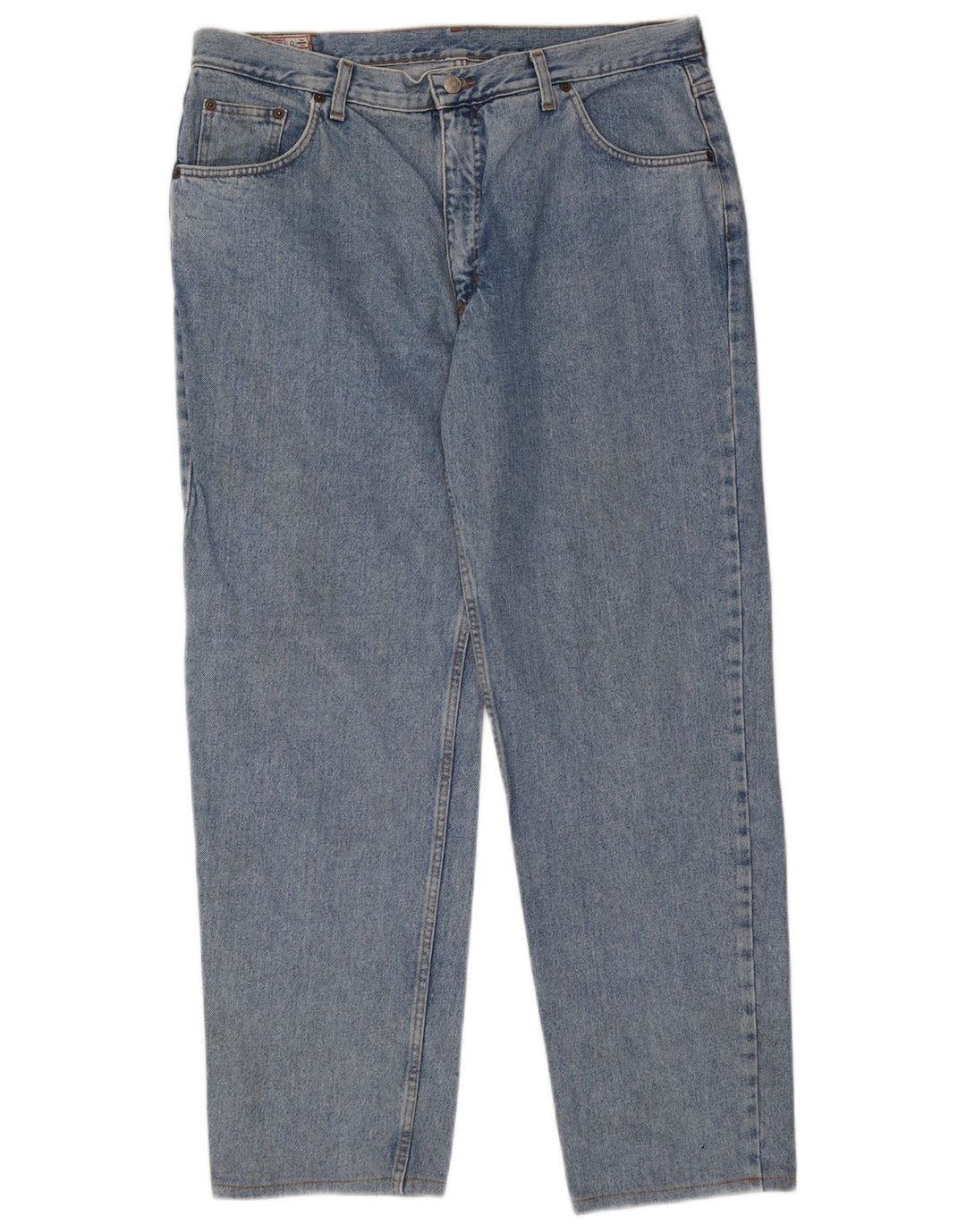 Rifle Mens Straight Jeans W40 L30 Blue Cotton