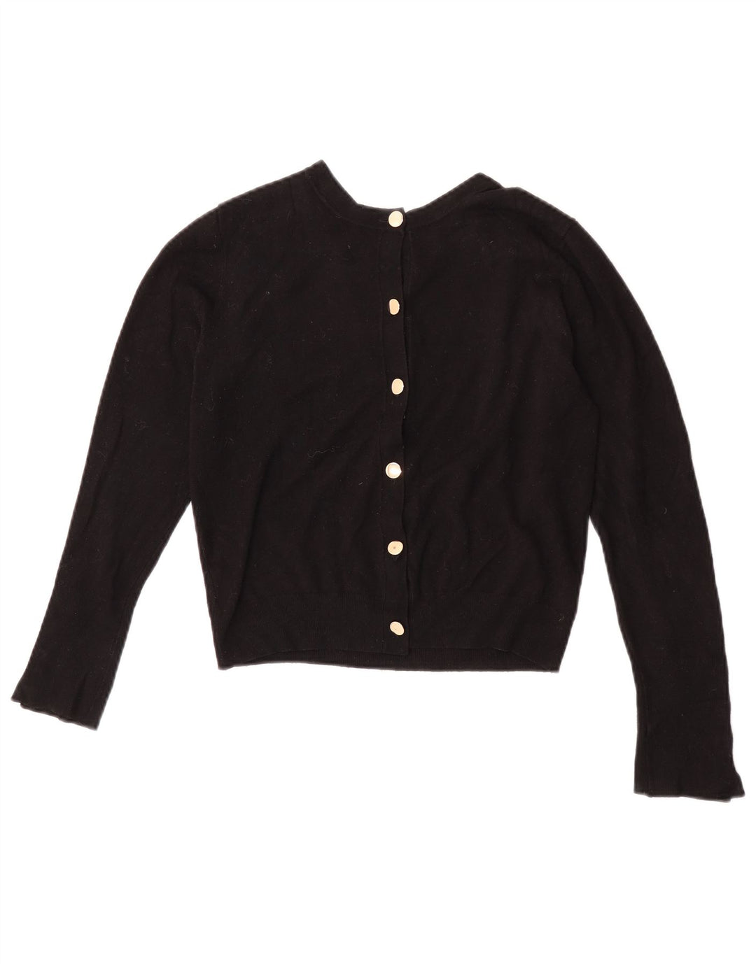 Zara Womens Bolero Jumper UK 12 Medium Black