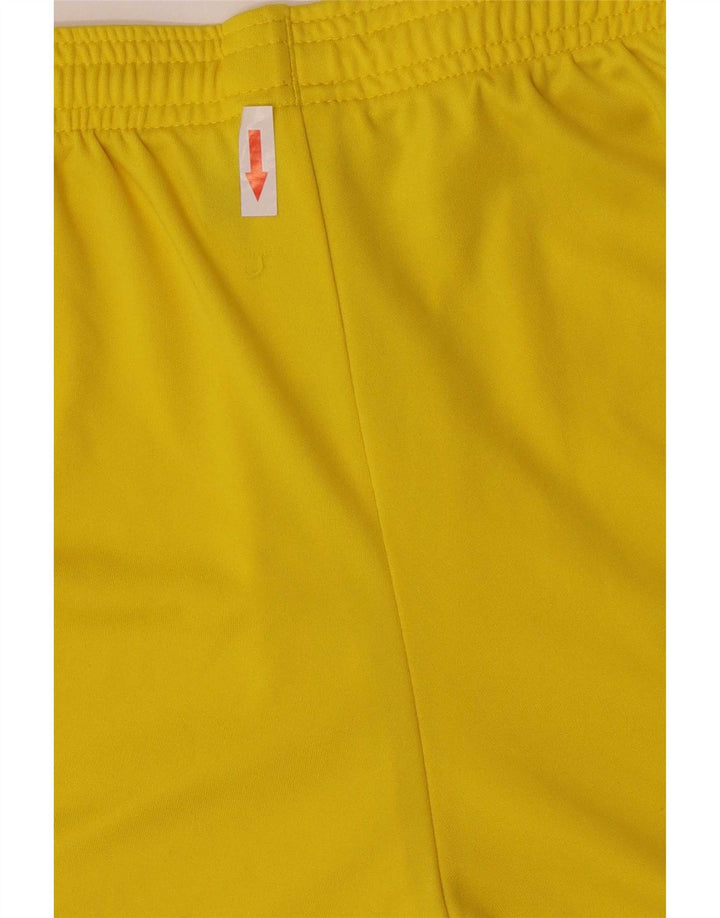 Adidas Mens Sport Shorts Medium Yellow Polyester