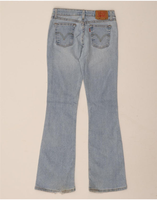 Levi's Womens Stretch Super Low Bootcut Jeans W28 L31 Blue