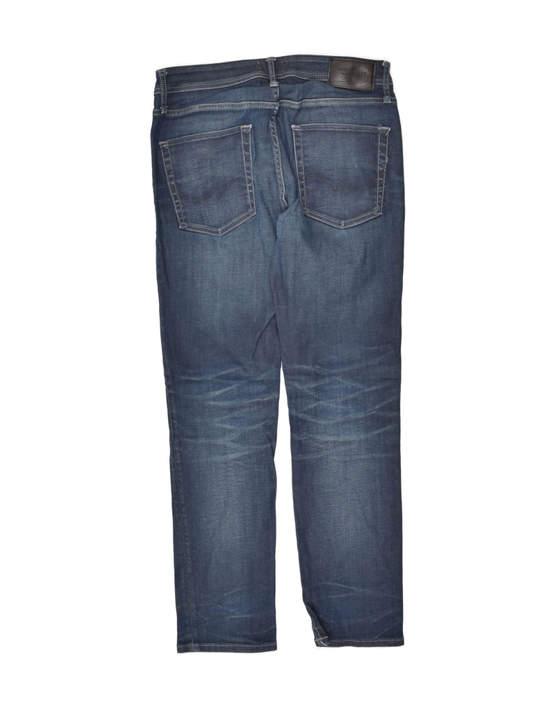 JACK & JONES Mens Tim Slim Jeans W33 L28 Blue Cotton | Vintage Jack & Jones | Thrift | Second-Hand Jack & Jones | Used Clothing | Messina Hembry 