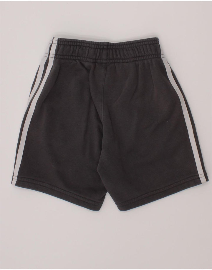 Adidas Boys Sport Shorts 5-6 Years Grey Cotton Sports