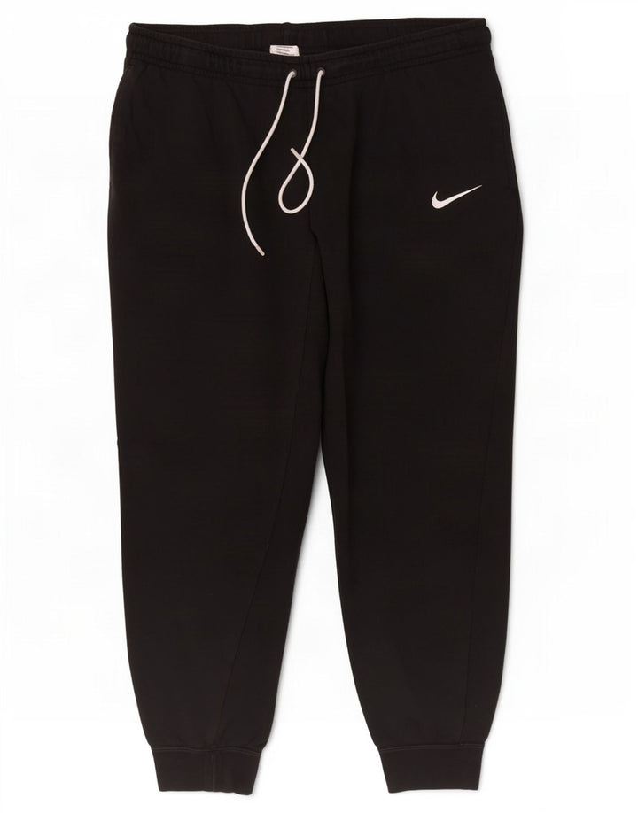 Nike Mens Tracksuit Trousers Joggers XL Black Cotton