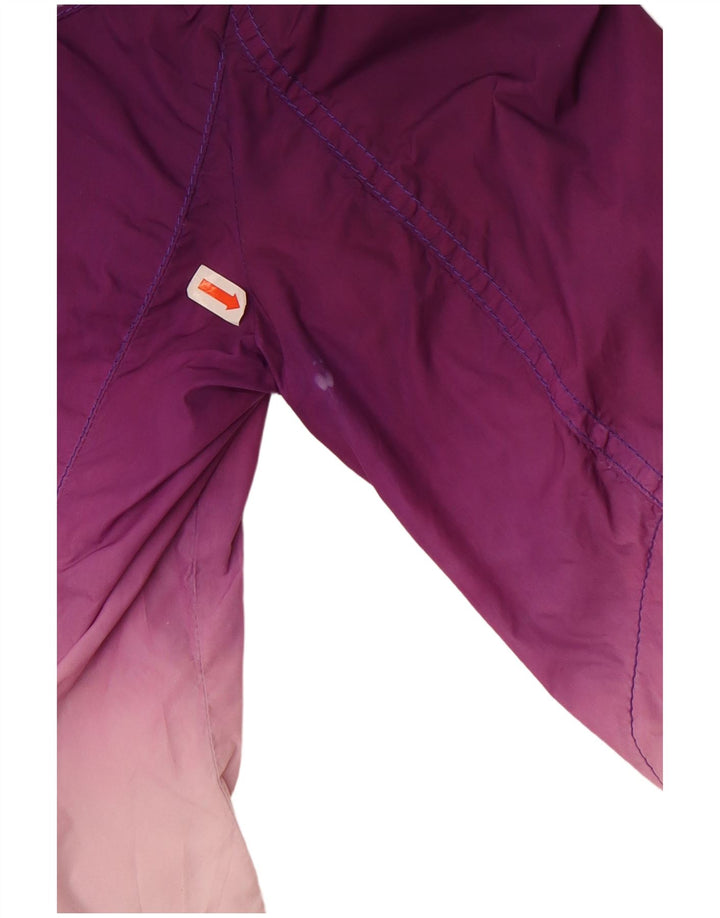 Blauer Womens Utility Jacket UK 12 Medium Purple Colourblock Polyamide