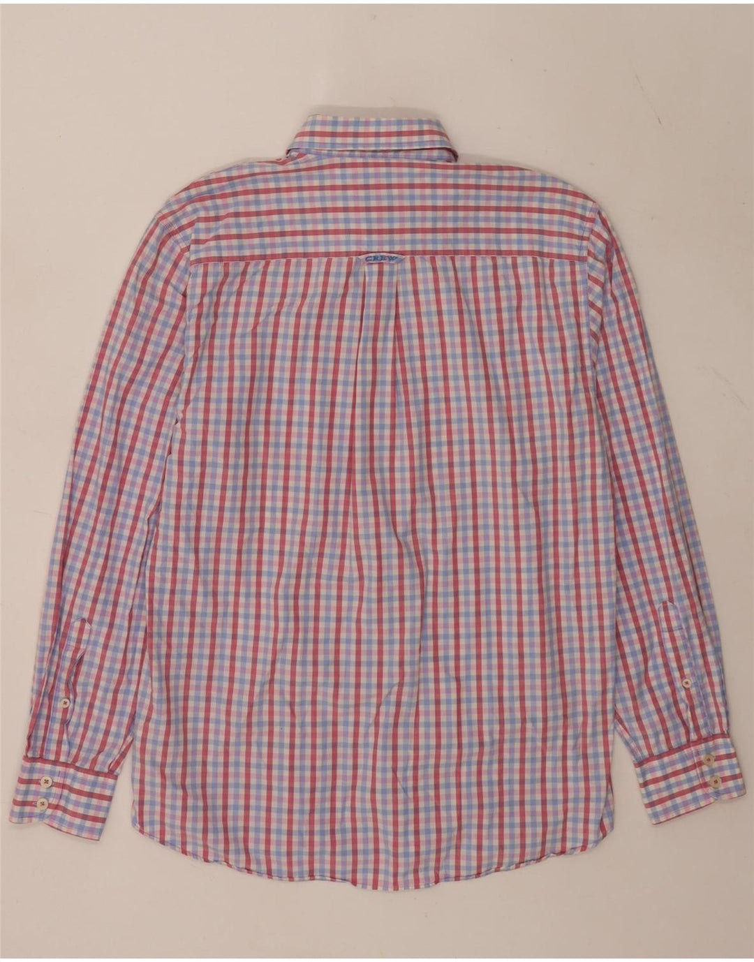 Crew Clothing Mens Classic Fit Shirt Medium Multicoloured Gingham Cotton