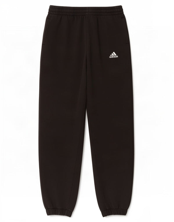 Adidas Boys Tracksuit Trousers Joggers 13-14 Years Black Cotton