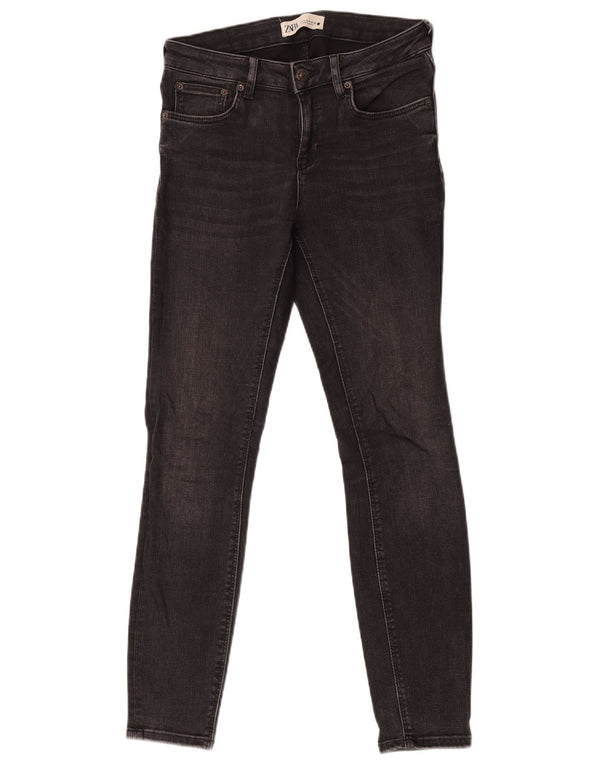 Zara Womens Skinny Jeans EU 36 XS W26 L28 Black