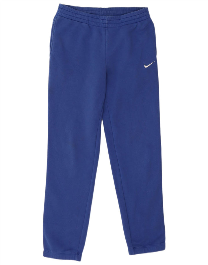 Nike Mens Tracksuit Trousers Joggers Medium  Blue Cotton
