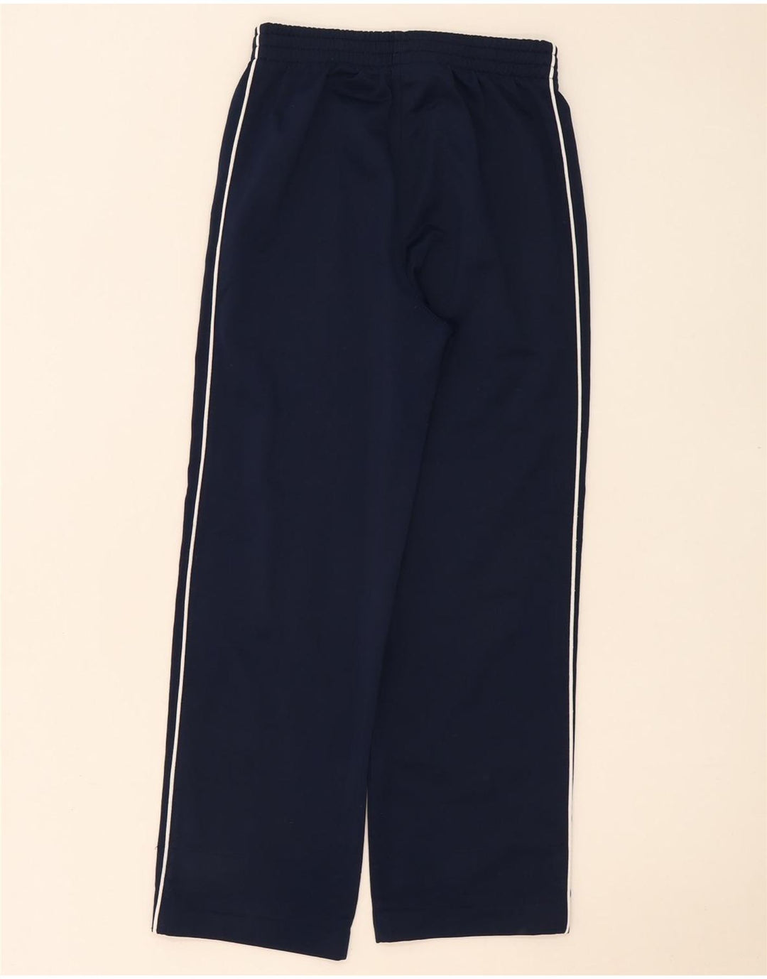 Nike Girls Tracksuit Trousers 12-13 Years Large Navy Blue Polyester