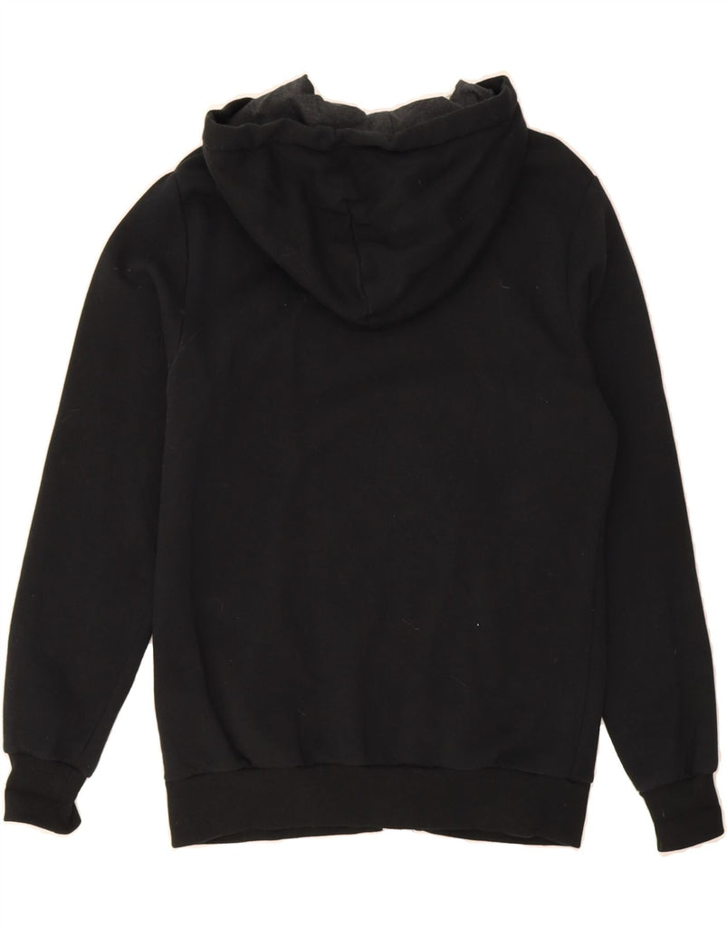 CONVERSE Mens Zip Hoodie Sweater Small Black Cotton Vintage Converse and Second-Hand Converse from Messina Hembry 
