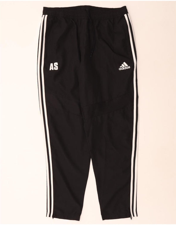 Adidas Mens Aeroready Tracksuit Trousers Large  Black Polyester