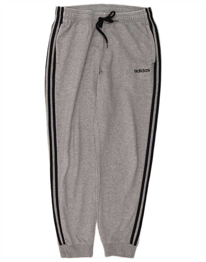 Adidas Mens Tracksuit Trousers Joggers Large  Grey