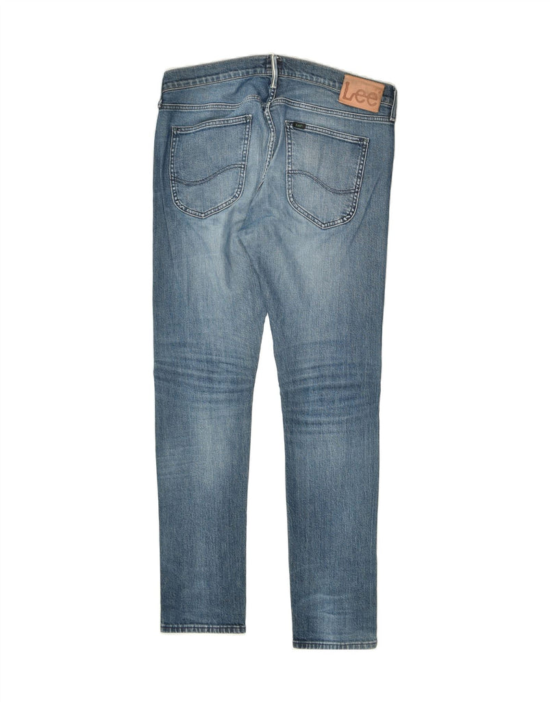 LEE Mens Luke Skinny Jeans W32 L32 Blue | Vintage Lee | Thrift | Second-Hand Lee | Used Clothing | Messina Hembry 