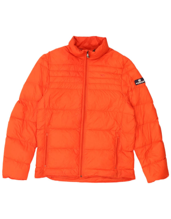 McGregor Mens Padded Jacket IT 52 XL Orange Nylon