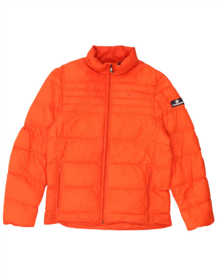 McGregor Mens Padded Jacket IT 52 XL Orange Nylon