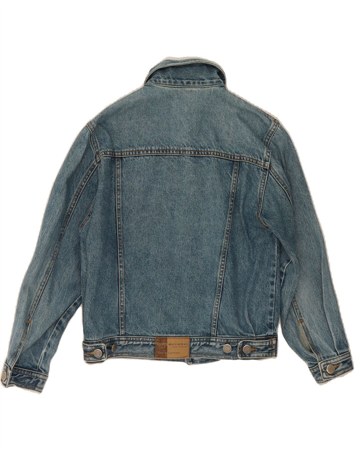 MAYORAL Boys Denim Jacket 9-10 Years Blue Cotton Vintage Mayoral and Second-Hand Mayoral from Messina Hembry 