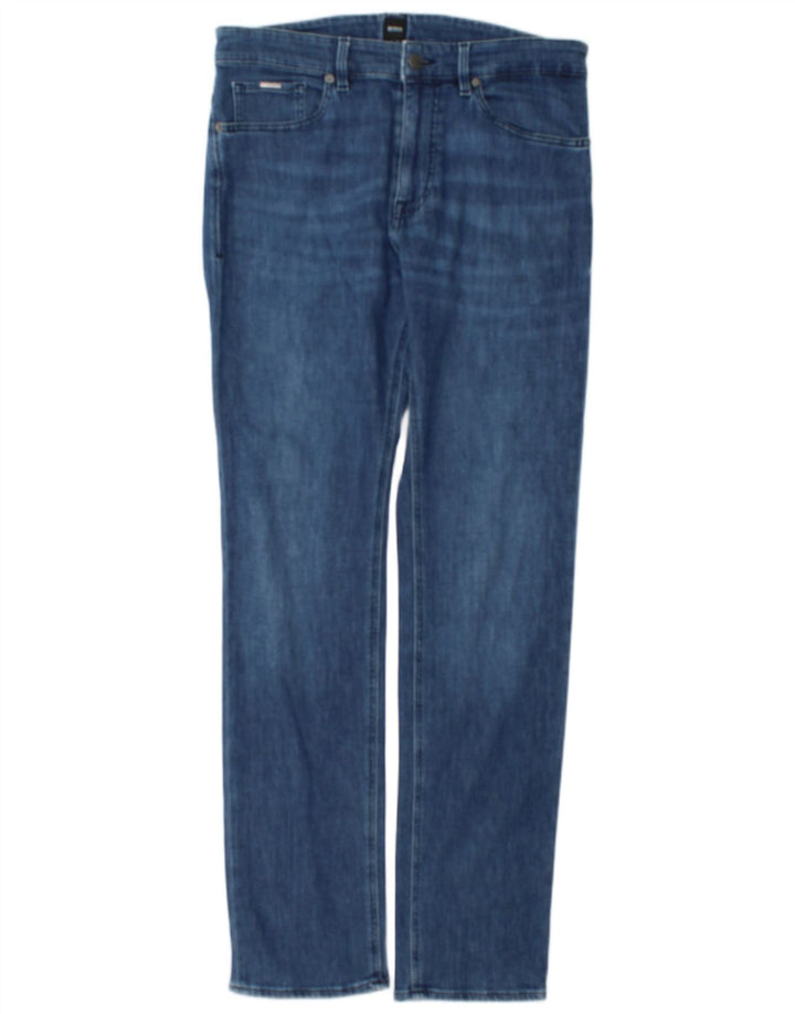 Hugo Boss Mens Slim Jeans W30 L32 Blue