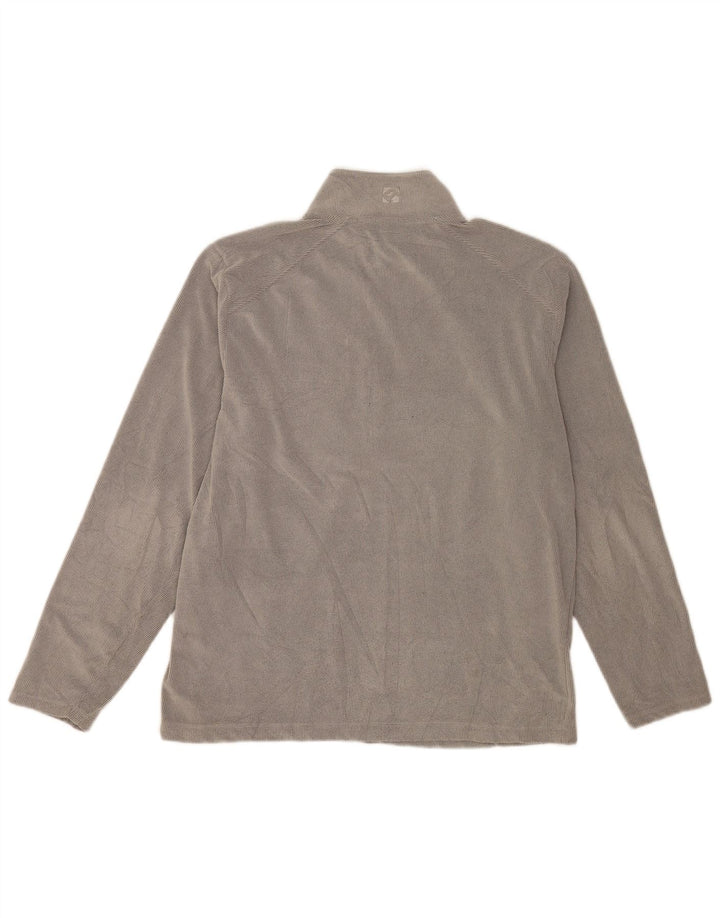 Rohan Mens Zip Neck Fleece Jumper Large Grey Polyester