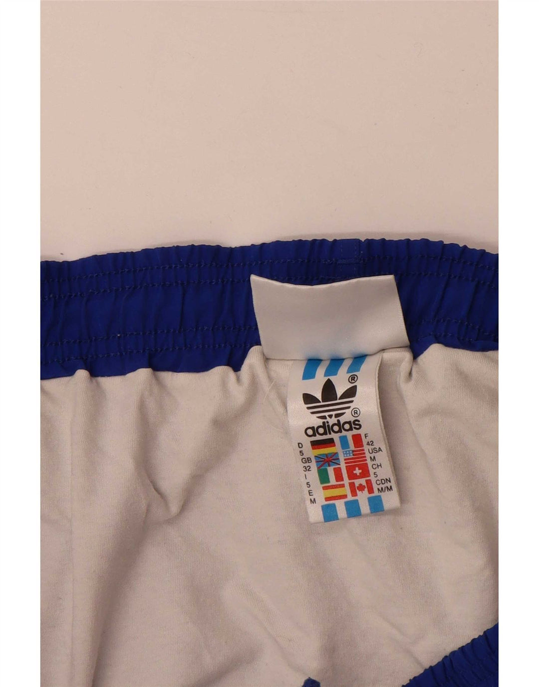 Adidas Mens Sport Shorts Medium Blue Polyester