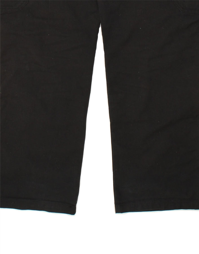 DICKIES Mens Straight Cargo Trousers W38 L31 Black Cotton Vintage Dickies and Second-Hand Dickies from Messina Hembry 