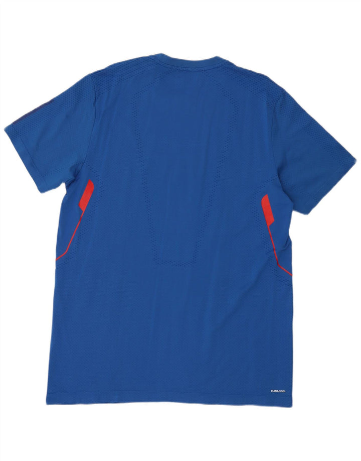 Adidas Mens Climacool T-Shirt Top XL Blue Polyamide