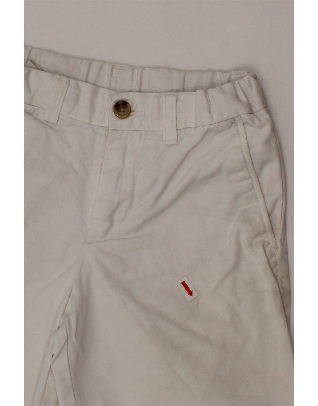 POLO RALPH LAUREN Boys Chino Shorts 6-7 Years W22  White Cotton