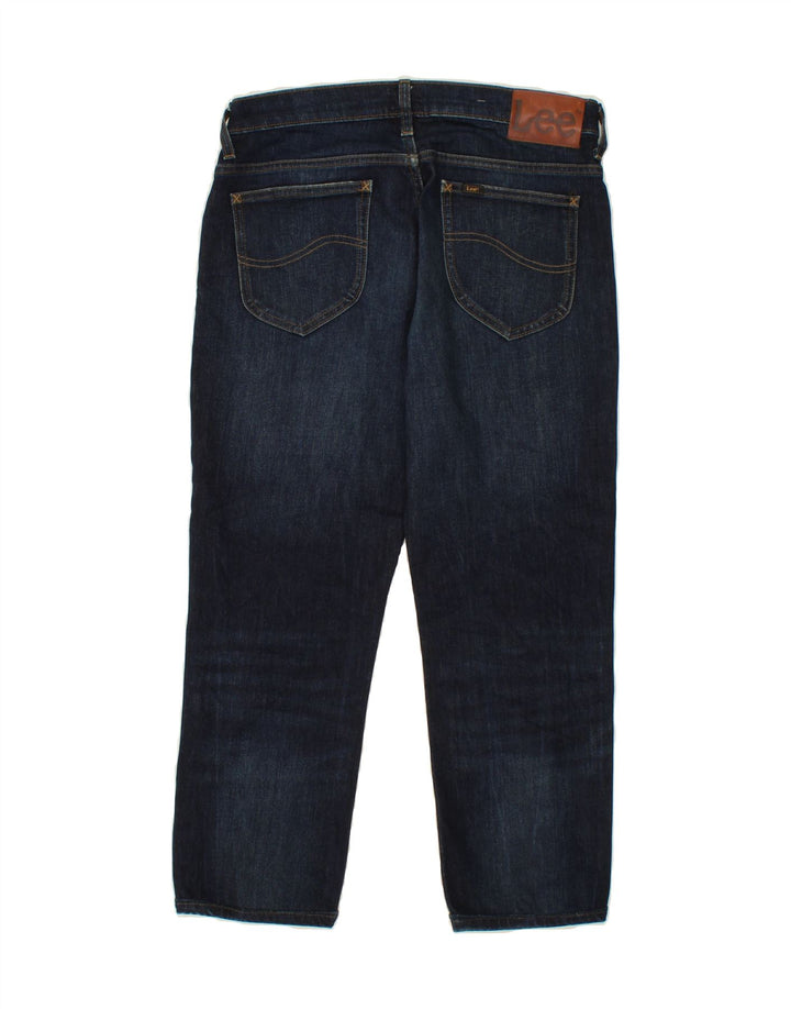 LEE Mens Rider Capri Jeans W31 L23  Navy Blue Cotton Vintage Lee and Second-Hand Lee from Messina Hembry 