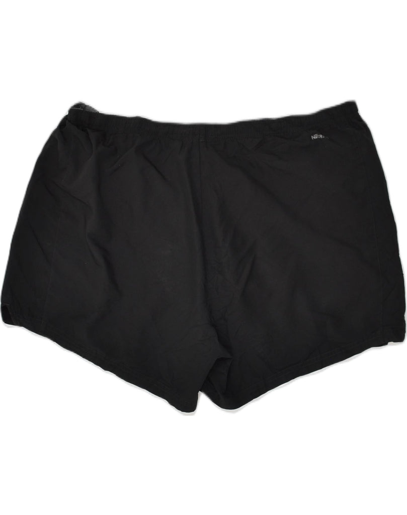 NIKE Mens Sport Shorts XL Black Polyester | Vintage Nike | Thrift | Second-Hand Nike | Used Clothing | Messina Hembry 