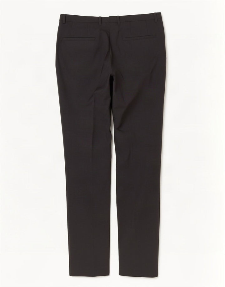 Hugo Boss Mens Slim Casual Trousers IT 48 Medium W32 L32 Navy Blue
