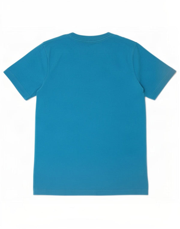 Nike Boys T-Shirt Top 10-11 Years Medium Blue Cotton