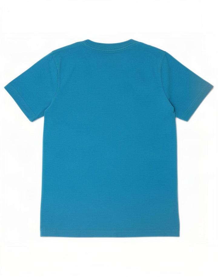 Nike Boys T-Shirt Top 10-11 Years Medium Blue Cotton