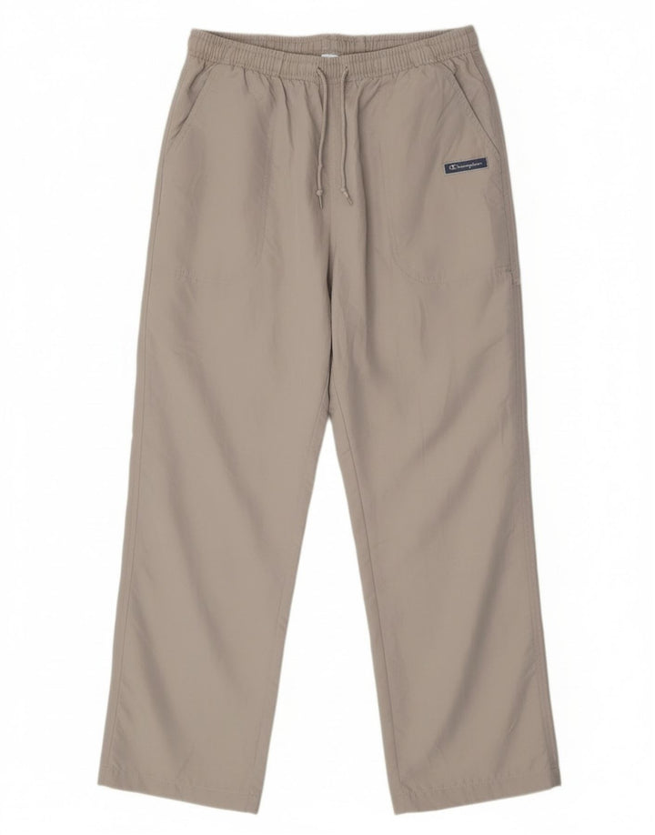 Champion Mens Tracksuit Trousers Large  Grey Polyester