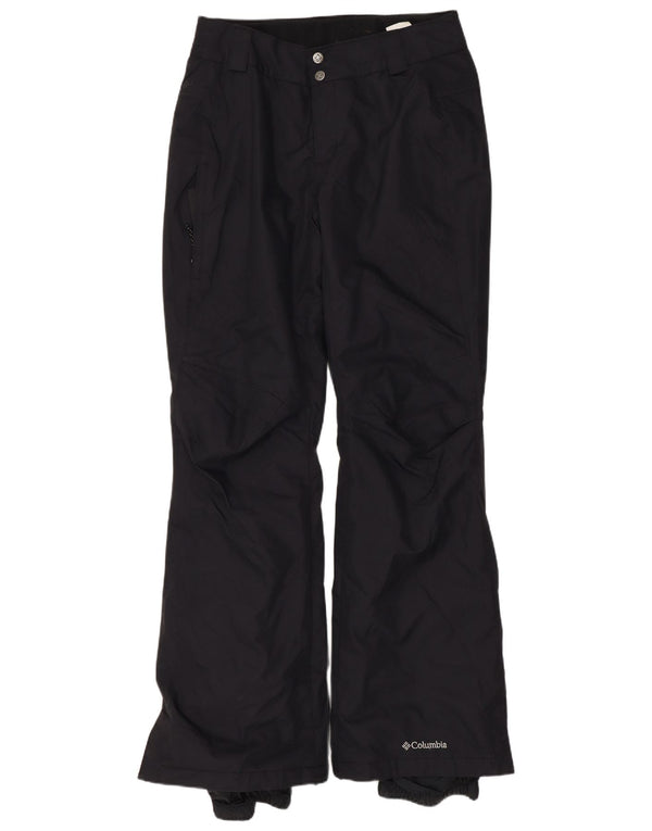 Columbia Womens Ski Trousers UK 10 Small  Black Nylon