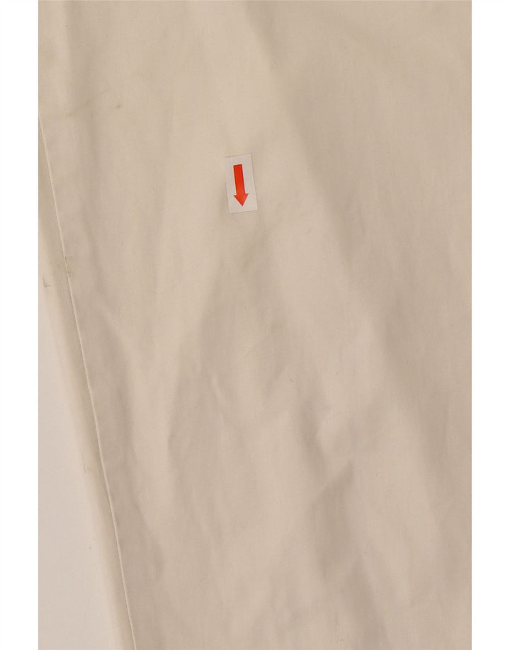 Massimo Dutti Womens Chino Trousers EU 40 Medium W30 L29 Off White
