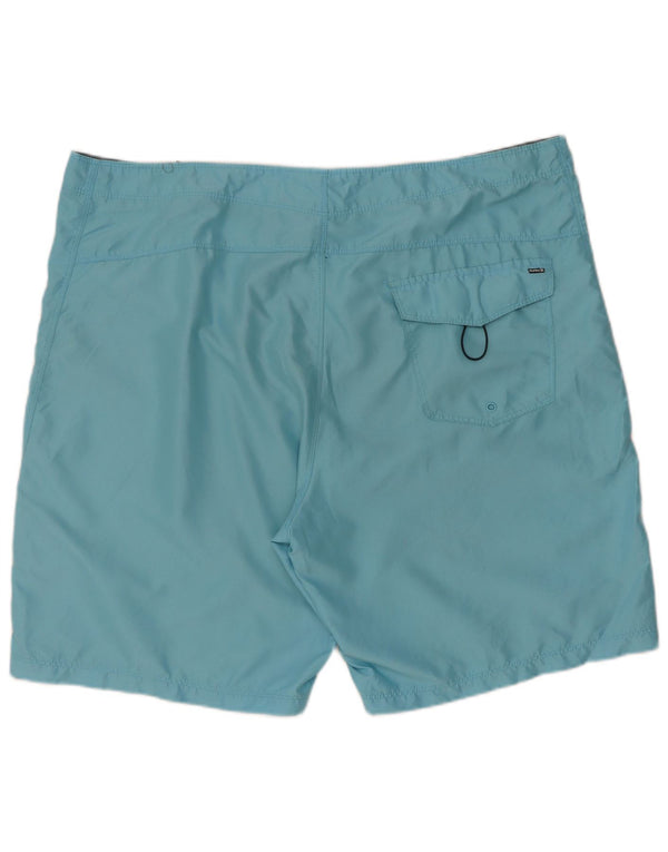 Hurley Mens Graphic Swimming Shorts XL  Blue