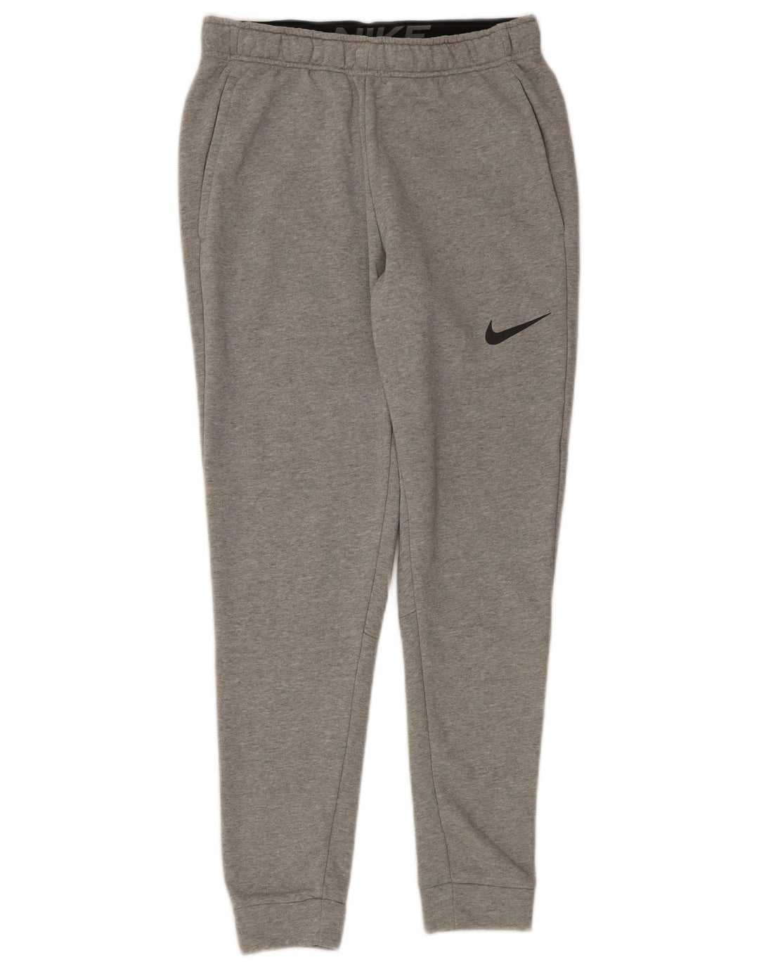 Nike Mens Dri Fit Tracksuit Trousers Joggers Small Grey Flecked