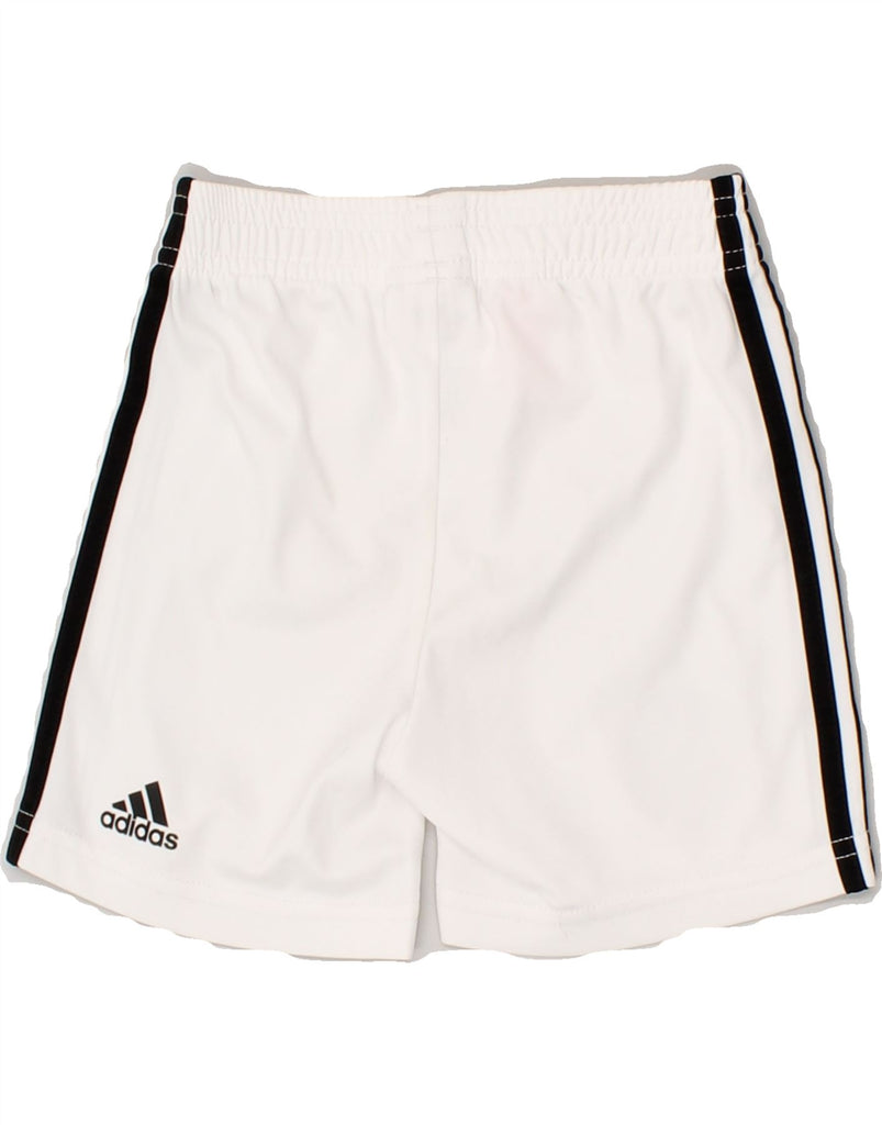 ADIDAS Baby Boys Deutscher Fussball Bund Sport Shorts 12-18 Months White | Vintage Adidas | Thrift | Second-Hand Adidas | Used Clothing | Messina Hembry 